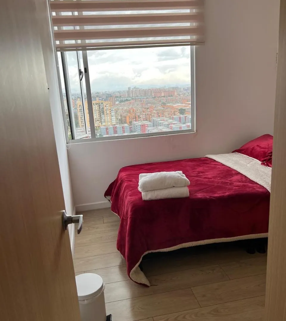 Habitacion Con Vista De La Ciudad En Fontibon بوغوتا كولومبيا